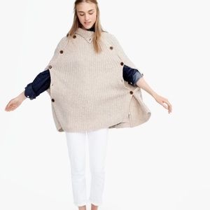 NWT J Crew Poncho